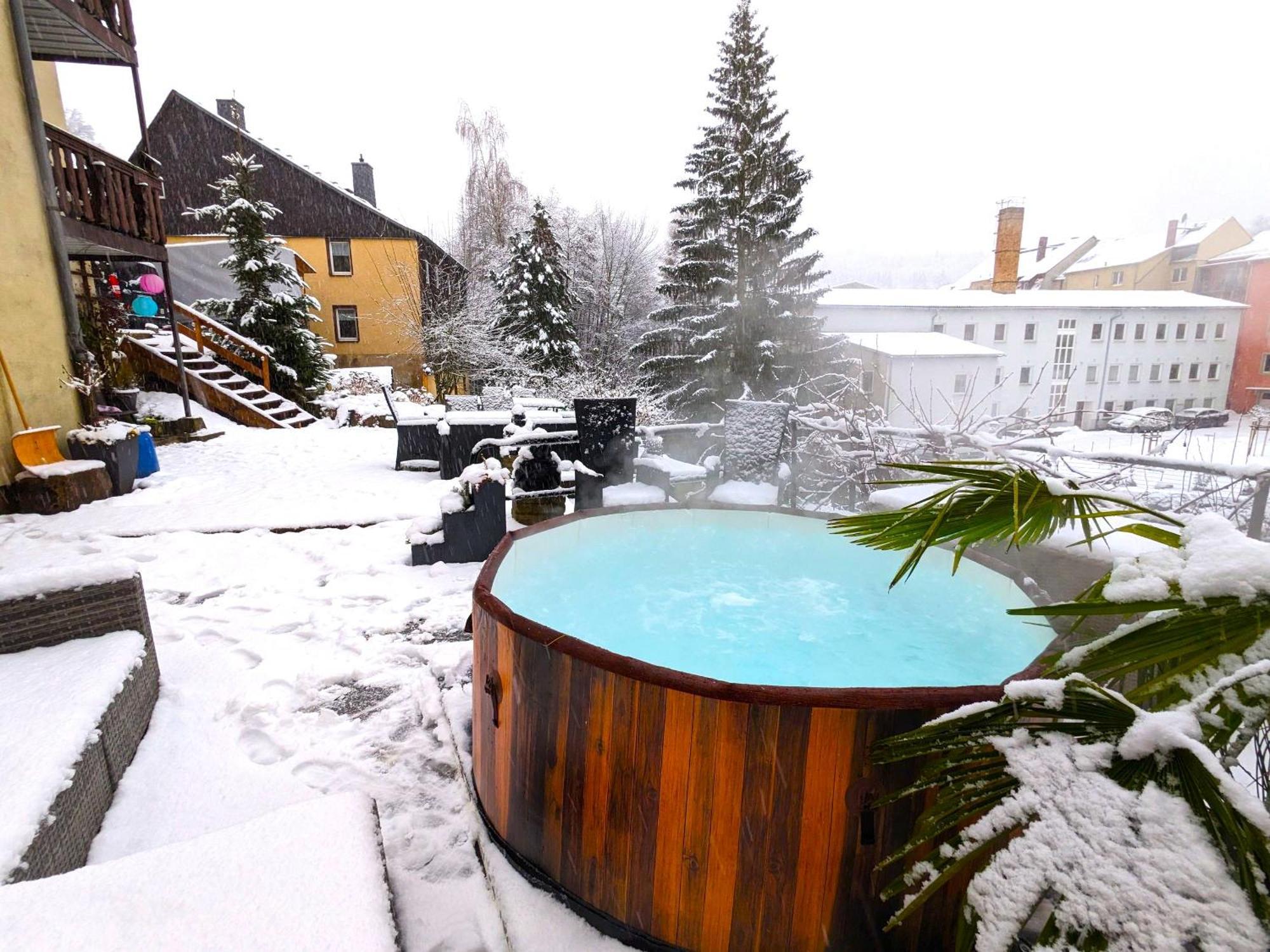 F3 Urlaubsmagie - Pool, Garten & Terrasse - 4P Sebnitz Exterior foto
